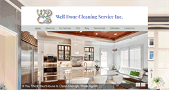 Desktop Screenshot of cleaningwelldone.com